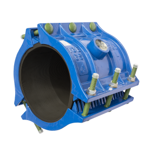 3-delad Anborrningsmuff DN275 290-312mm x G50 NBR