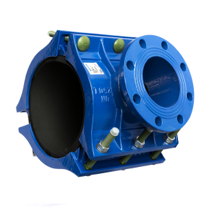 3-delad Anborrningsmuff DN200 215-240mm Fläns NBR