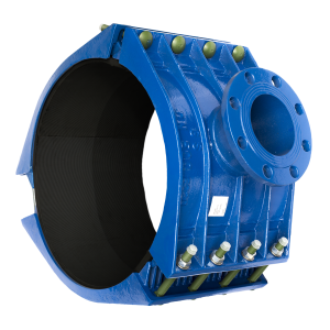 3-delad Anborrningsmuff DN500 510-570mm Fläns NBR