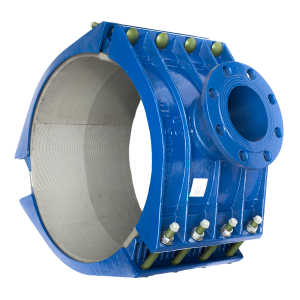3-delad Anborrningsmuff DN500 510-570mm Fläns EPDM